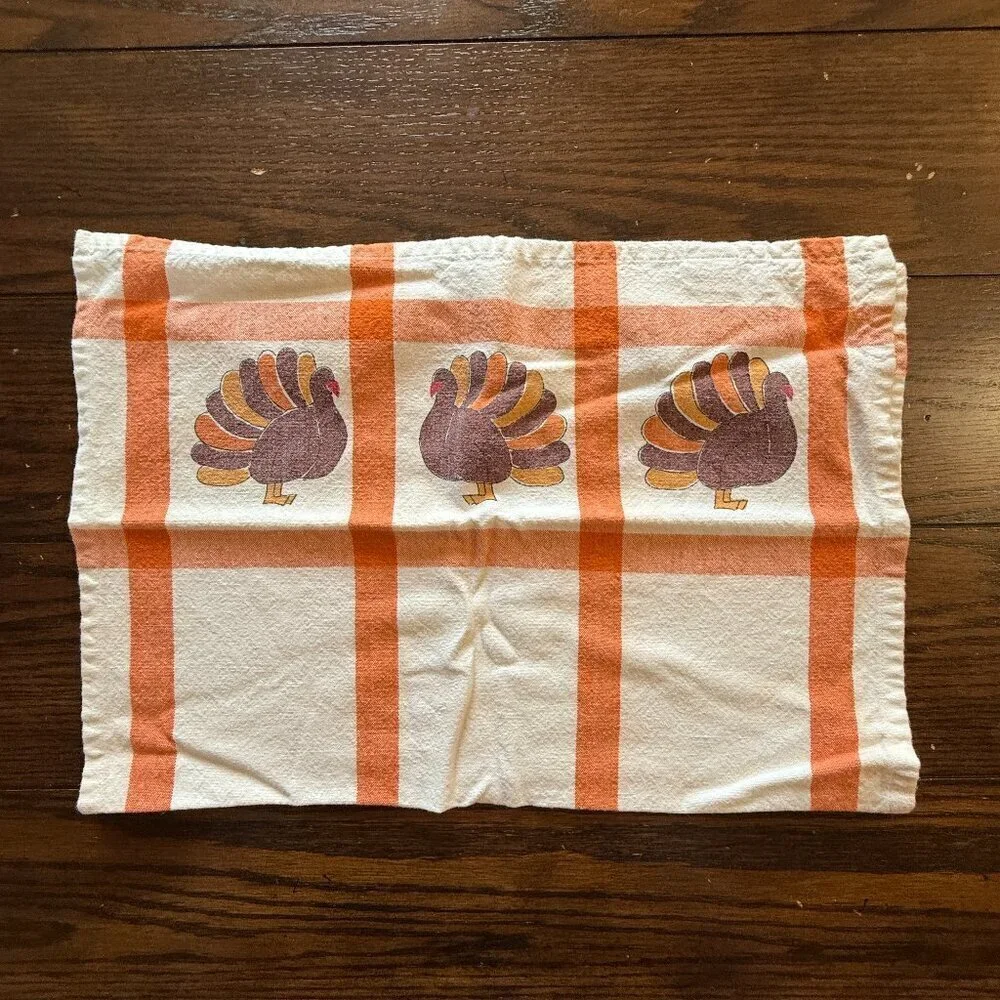 Tag Fall/Thanksgiving Kitchen Dish Towels Lot of 5